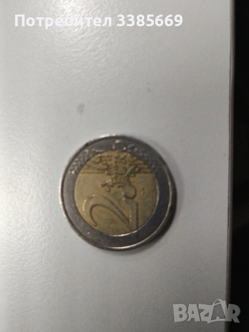2 евро 2002г - Франция, снимка 2 - Нумизматика и бонистика - 53647072