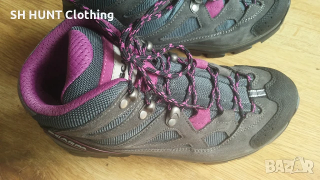 SCARPA GORE-TEX Leather Boots размер EUR 38 естествена кожа водонепромокаеми - 1312, снимка 6 - Дамски боти - 51253938
