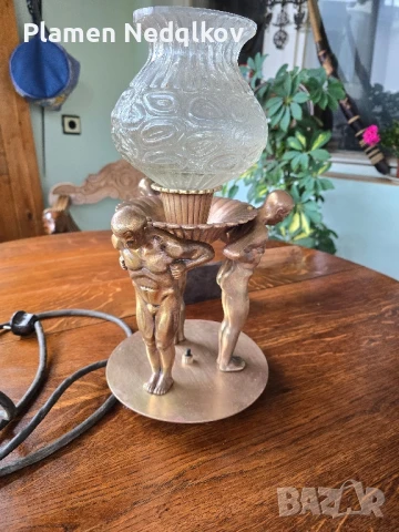 Стара лампа,година неизвестна., снимка 5 - Антикварни и старинни предмети - 50480558