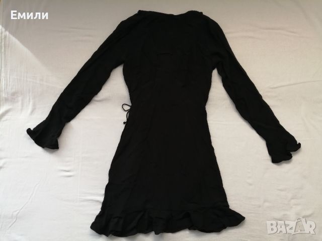 Envii къса дамска рокля с прехвърляне и волани р-р XS и S, снимка 11 - Рокли - 45811401