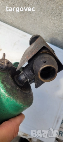 немска малка колекционерска бензинова лампа, снимка 3 - Антикварни и старинни предмети - 51531551