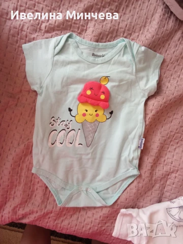 Бебешко боди,размер 62, снимка 1