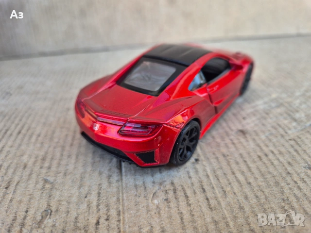 Honda NSX 1:34 Revell червен Хонда НСХ Acura, снимка 4 - Колекции - 53877402