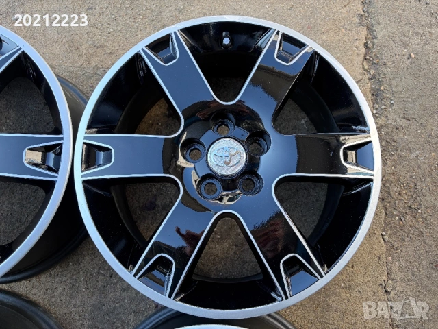 4 броя алуминиеви джанти за Toyota Avensis,Prius 16, снимка 8 - Гуми и джанти - 53616769