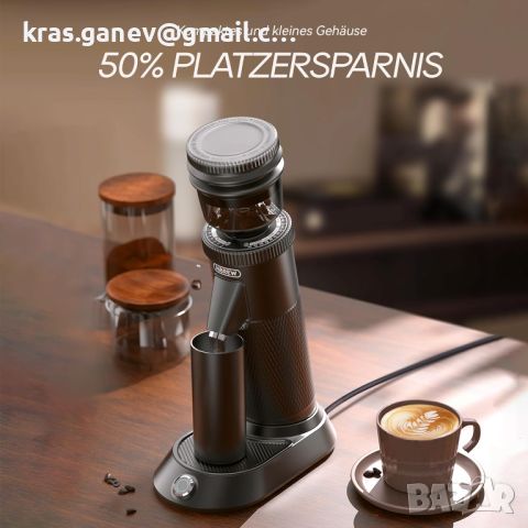Кафемелачка HiBREW G5, конусовидна мелничка,, снимка 6 - Кафе машини - 45484556