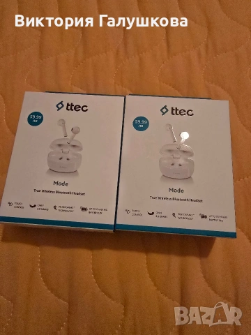 Безжични слушалки TTEC