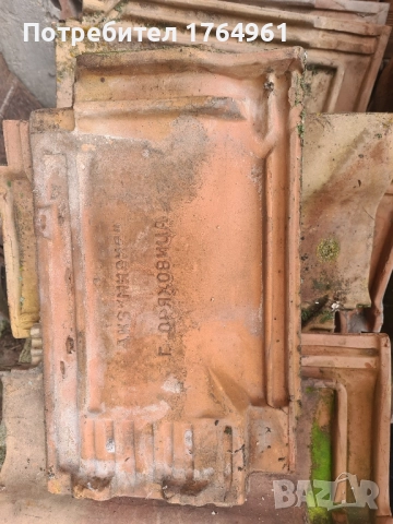 Едноканални керемиди около 100броя , снимка 2 - Строителни материали - 52387985