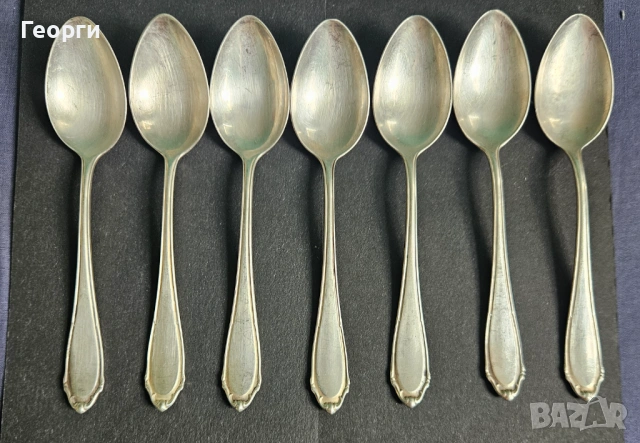 Продавам комплект сребърни лъжички