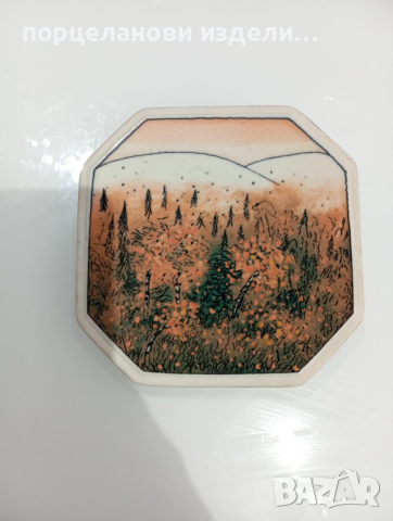 Порцеланова стара картина  Arabia Finland 