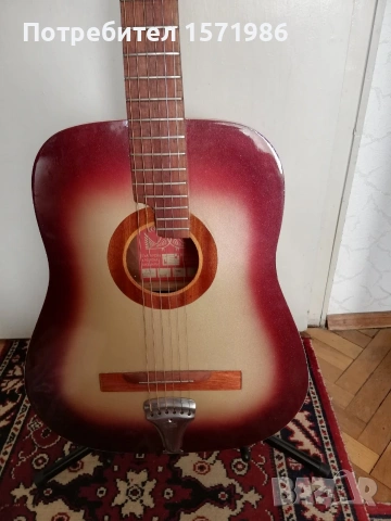 Уникална колекционерска българска китара Кремона, снимка 2 - Китари - 53123384