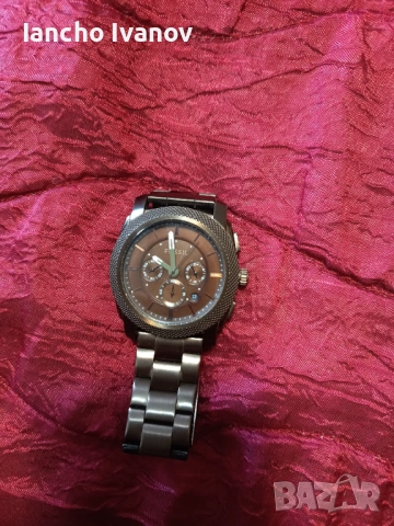 Часовник фосил оригинален в много добро състояние, снимка 4 - Мъжки - 53808348