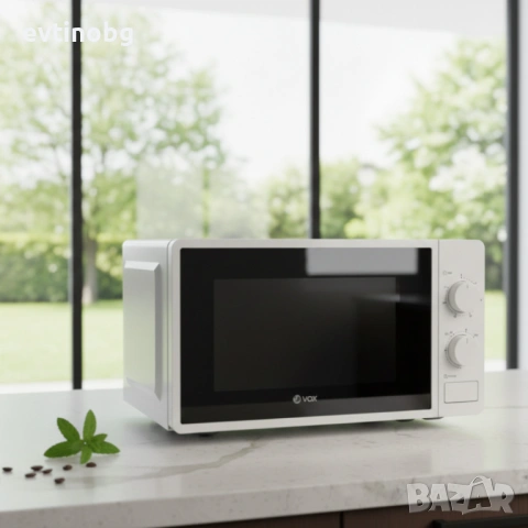 Микровълнова фурна VOX M-30, 700W, 20л с механичен таймер, снимка 3 - Микровълнови - 53776448