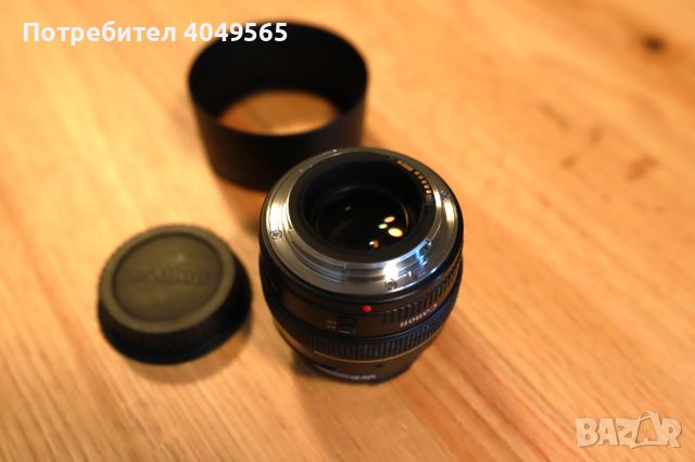Обектив Canon EF 50mm f/1.4 USM, снимка 3 - Обективи и филтри - 45429363