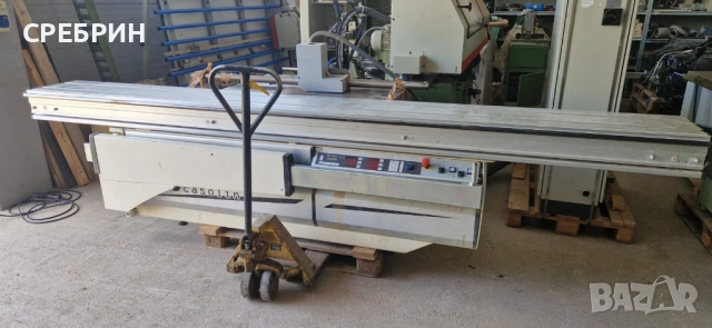 По заявка циркуляр SCM MINI MAH с ход на картата 1450 мм с подрезвач, снимка 4 - Други машини и части - 53642501