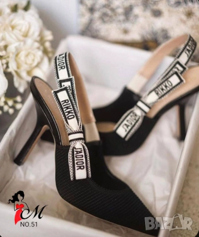 обувки на ток christian dior, снимка 2 - Дамски елегантни обувки - 51444570