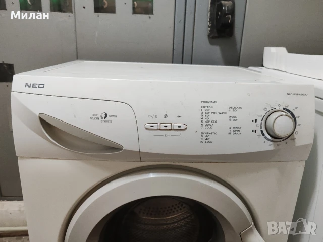 Продавам пералня  Neo  WM-AE600 на части, снимка 3 - Перални - 50741620