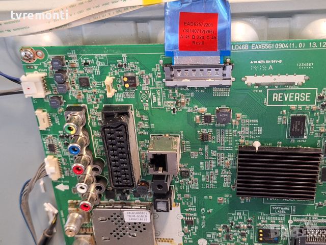 MAIN BOARD ,EBT62987246,EAX65610904(1.0) , for LG 47LB582V 47inc DISPLAY LC470DUE-FGA4, снимка 3 - Части и Платки - 45990436