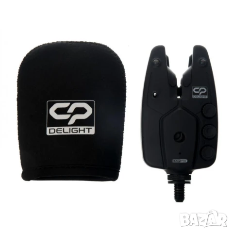 Комплект сигнализатори Carp Pro DeLight Bite Alarm Set 3 + 1/ 4+1, снимка 7 - Такъми - 51190652