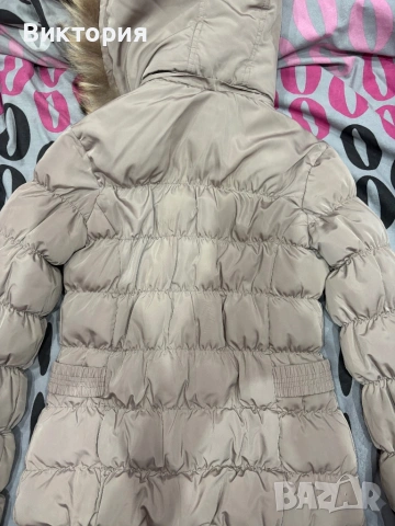 Зимно дамско яке с естествен пух, снимка 3 - Якета - 53026632