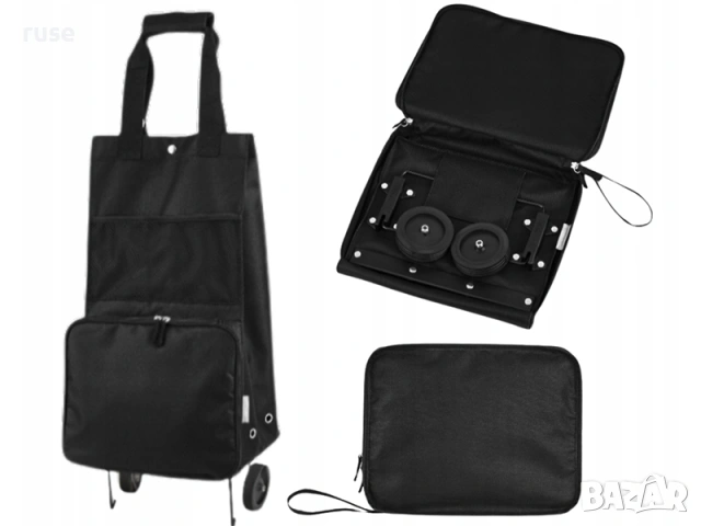 НОВИ! Kоличка за пазар `анта за пазаруване с колела 