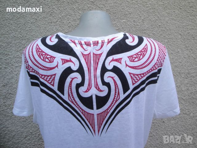 3XL Нова бяла блуза Haka, снимка 6 - Тениски - 46709680