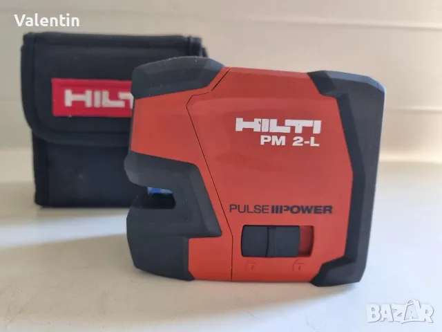 Лазерен нивилир Hilti PM 2-L, снимка 5 - Измервателни инструменти - 50029406