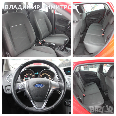 FORD FIESTA 1.25i  EURO 6B  НОВ ВНОС  , снимка 14 - Автомобили и джипове - 45020489