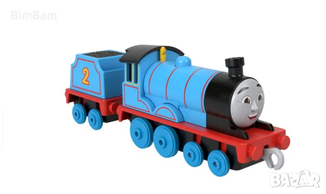 Оригинално влакче с вагон Thomas & Friends - Edward, снимка 2 - Влакчета, самолети, хеликоптери - 47925291