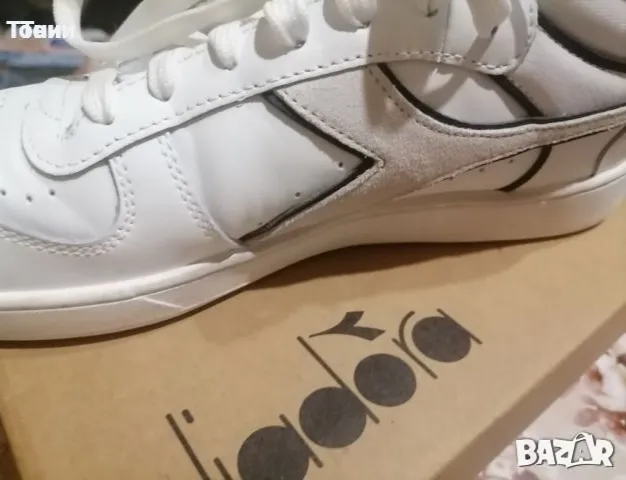 DIADORA Оригинал Високи Мъжки Маратонки Изцяло от Естествена Кожа Нови 44, снимка 8 - Маратонки - 47052954