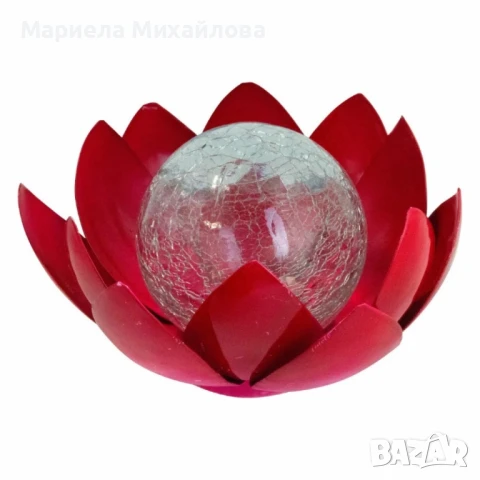 LED слънчев градински соларен панел с 3 светещи лампи цветя, снимка 6 - Друга електроника - 51000976