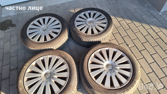 Продвам 4бр джанти 17 ки за Фолксваген цена 500лв