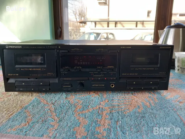 PIONEER CT-W601R Cassette Deck , снимка 5 - Декове - 49088531