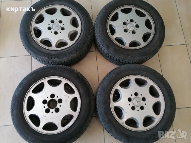 Продавам джанти с гуми за Мерцедес. , снимка 1 - Гуми и джанти - 45892015