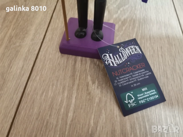 Дървена лешникотрошачка, снимка 4 - Антикварни и старинни предмети - 53606018