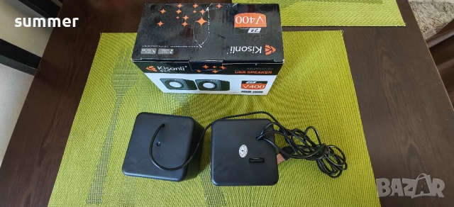 Тонколони аудио Kisonli, USB, снимка 6 - Тонколони - 52238363