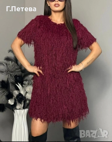 ❌Пухена рокля, снимка 2 - Рокли - 53053201