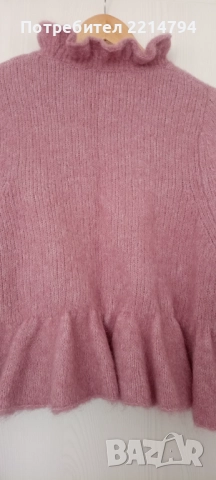 Дизайнерски дамски пуловер на ZARA, снимка 3 - Други - 52107721