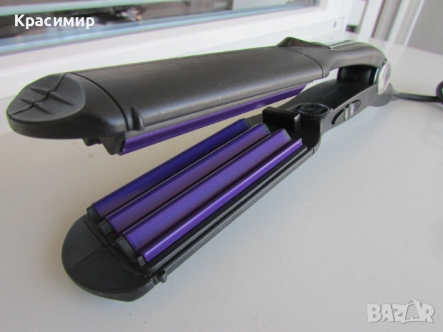 Преса за коса - вафлички BaByliss, снимка 2 - Преси за коса - 51657391