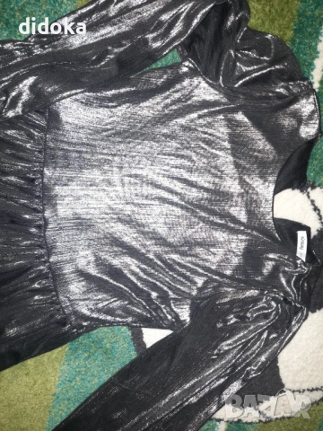 Модерна рокля цвят металик , снимка 3 - Детски рокли и поли - 54009603