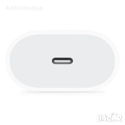 Apple адаптер за зарядно, USB-C, 20W, снимка 3 - Кабели и адаптери - 47185299