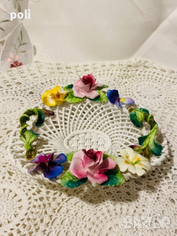 порцеланова кошничка , снимка 4 - Декорация за дома - 52301484