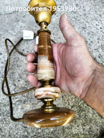 Настолна лампа, снимка 3 - Антикварни и старинни предмети - 46007501
