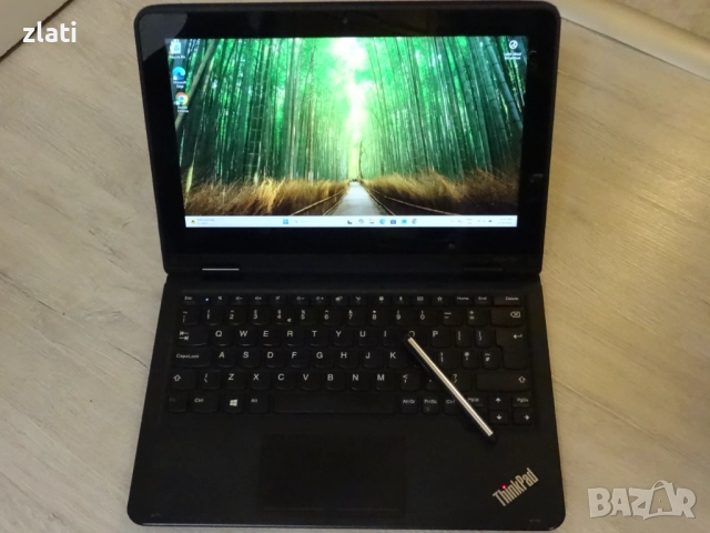 Таблет и Лаптоп 2в1 Lenovo ThinkPad Yoga 11e 5th Gen - i5-7Y54 /8GB RAM/SSD 256GB/ Windows 11 Pro, снимка 3 - Лаптопи за дома - 52477196