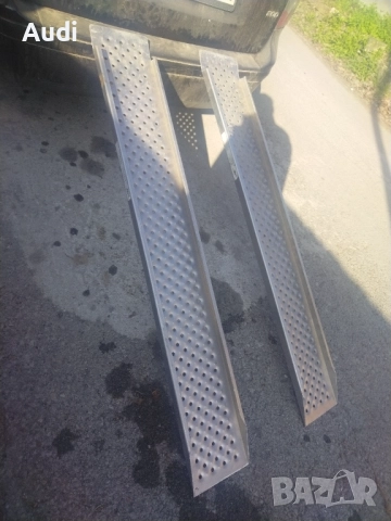 Комплект два броя алумимиеви рампи пътеки за инвалидна рингова количка,мотори,скутери,ATV, трактори, снимка 11 - Аксесоари и консумативи - 52855814