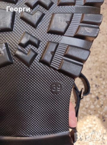 Нови дамски сандали на платформа от естествена кожа, снимка 4 - Сандали - 53879844