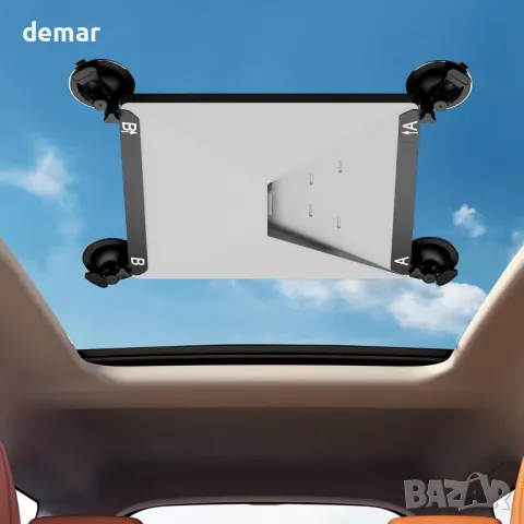 Стойка за автомобил Starlink Mini с вендузи, комплект за сигурен монтаж за прозорци и люкове, снимка 1