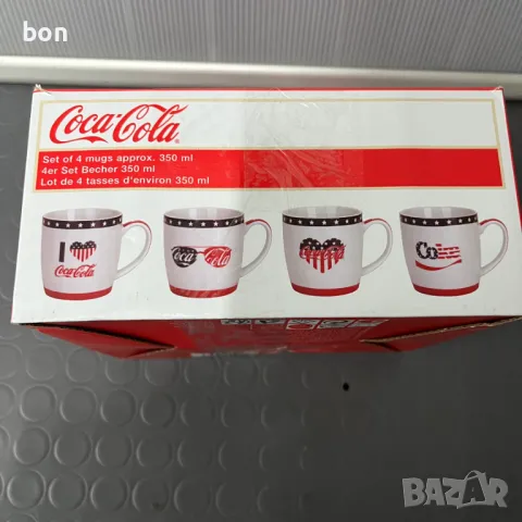 Комплект чаши COCA-COLA, снимка 3 - Чаши - 48405944