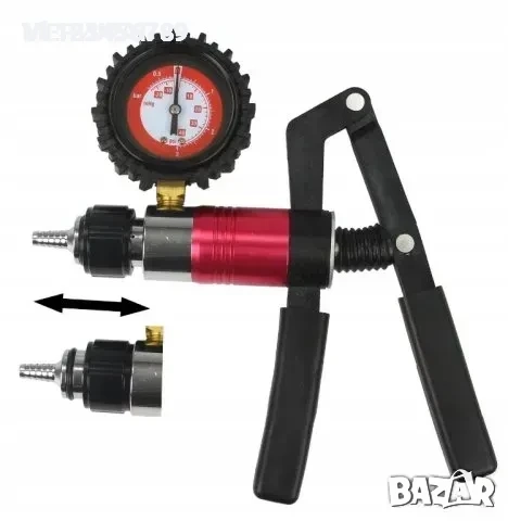 Комплект вакуум помпа за обезвъздушаване на спирачки и съединители, снимка 2 - Други инструменти - 52249882
