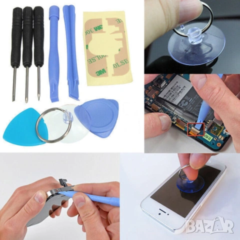 UNITOOL К-т Микро ОТВЕРТКИ Щанги Пера Клинове Инструмент Ремонт Телефони Компютри Електроника БАРТЕР, снимка 5 - Отвертки - 53700170