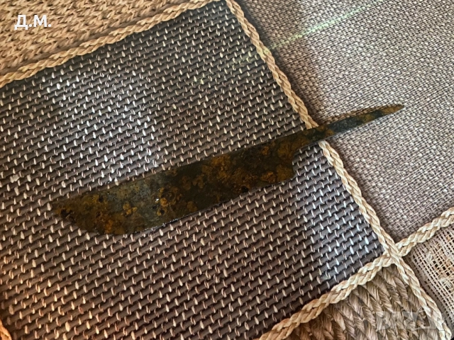 Стар нож-15лв., снимка 2 - Антикварни и старинни предмети - 52583973